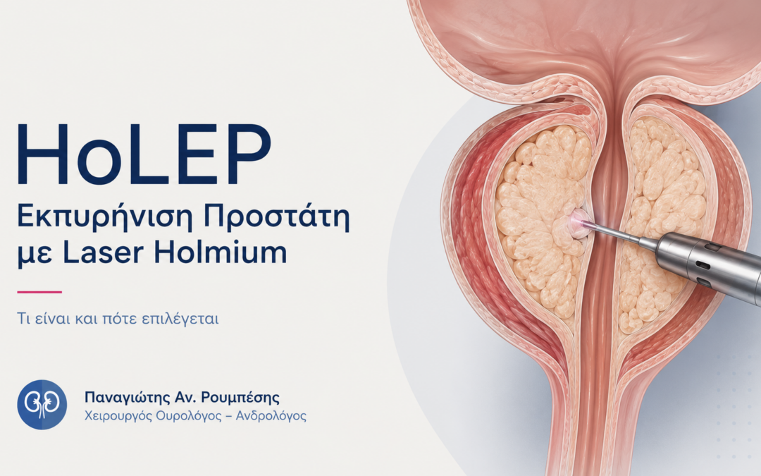 Εκπυρήνιση Προστάτη με Laser Holmium